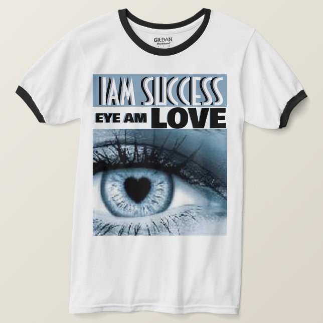 EYE AM LIEBE T-Shirt (Design vorne)
