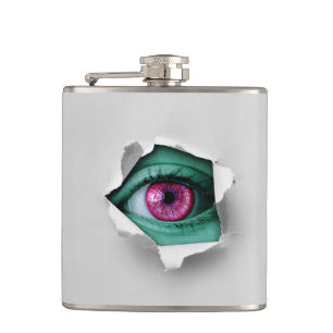Eye Art Flachmann