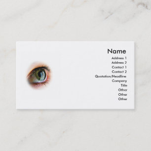 Eye Business Card Visitenkarte