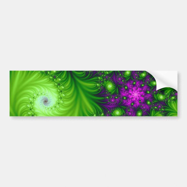 Eye Candy Niedlich farbenfroh Abstrakte Blumenkult Autoaufkleber (Vorne)