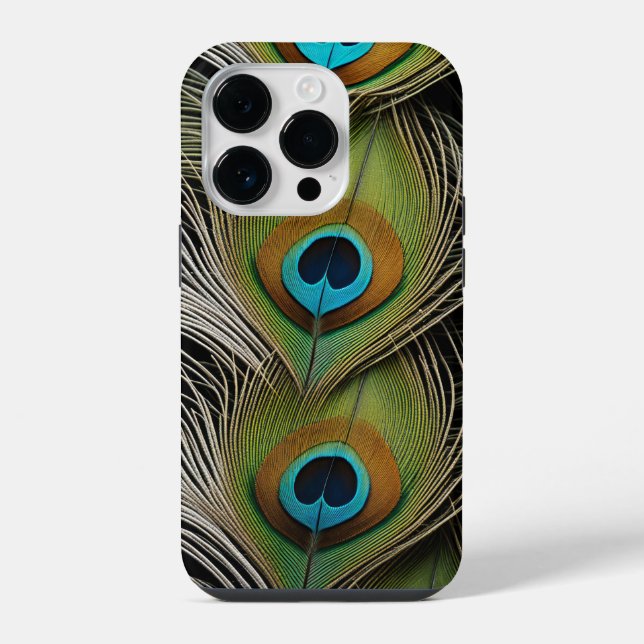 Eye Catcher iPhone Case 14 Pro Hülle (Rückseite)