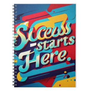 "Eye-Catching Success Art" Notizblock