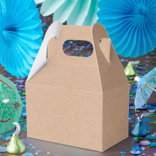 Eye Chasing Kraft Style Geschenk Fertig Giebel Box Geschenkschachtel