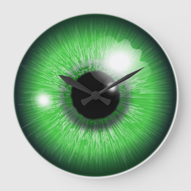 EYE CLOCK GROßE WANDUHR (Vorderseite)