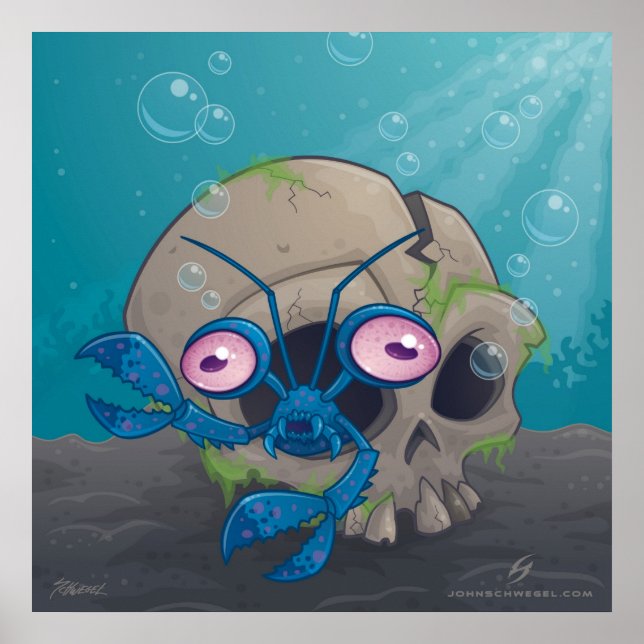 Eye Crustacea Poster (Vorne)