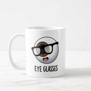 Eye Glasses Funny Eyeball Puns Kaffeetasse