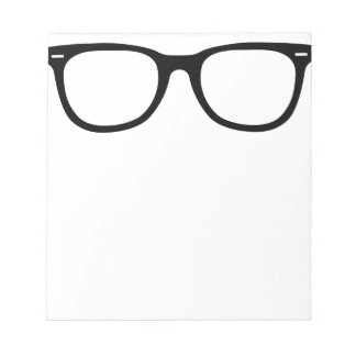 Eye Glasses Notizblock
