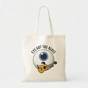 Eye Got die Blues Funny Eyeball Music Puff Tragetasche