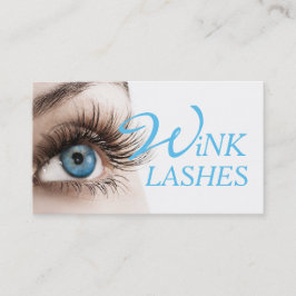 Eye Lashes Extensions Makeup Artist Cosmetologe Visitenkarte