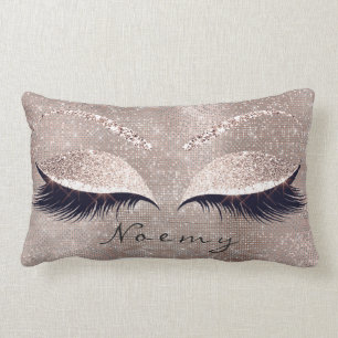 Eye Lashes Glitzer Black Glam Makeup NameSequin Lendenkissen