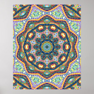 Eye Mandala Poster