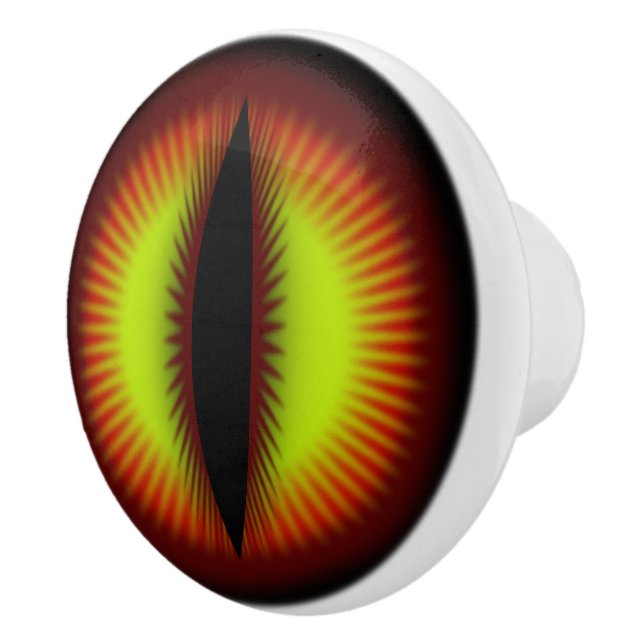 Eye of a dragon keramikknauf (Rechts)