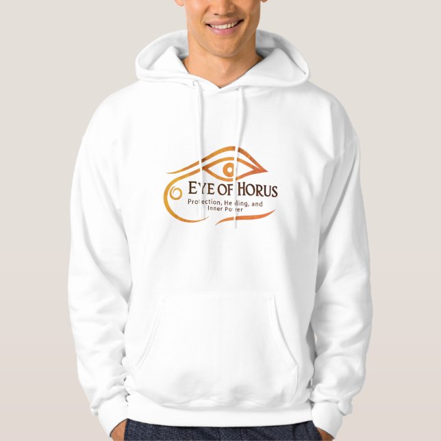 Eye of Horus Hoodie – Ancient Egyptian Protection  (Vorderseite)