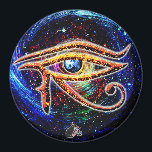 Eye Of Horus Magnet<br><div class="desc">Horus is a powerful deity of the ancient Egyptian pantheon dating from the Old Kingdom to the Roman period (2686 BC to 641 AD). Horus has the body of a man and the head of a falcon. His left eye is frequently represented by the moon. The Wadjet (meaning “Whole One”)...</div>