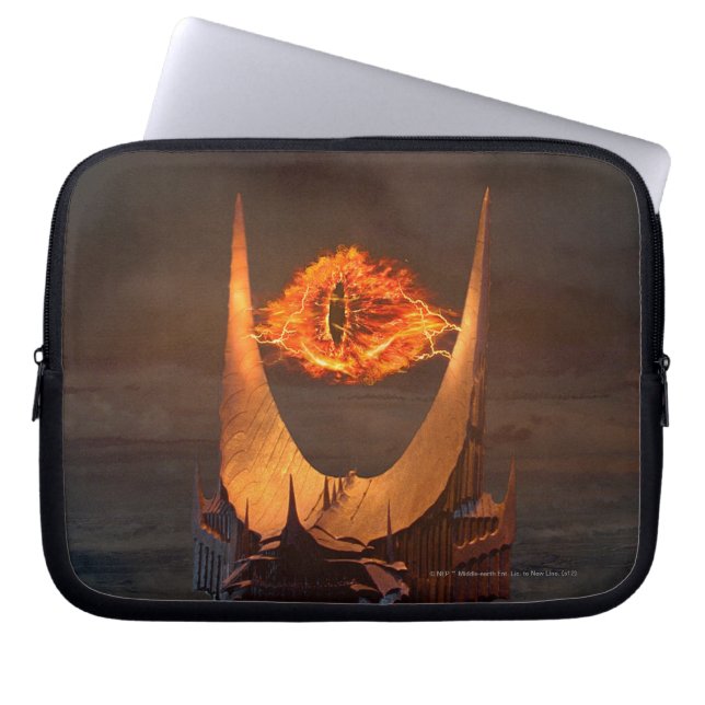 Eye of Sauron tower Laptopschutzhülle (Vorderseite)