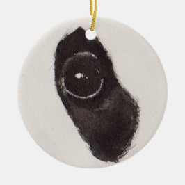 Eye of the Panda – Gaze Collection Keramik Ornament