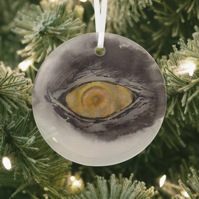 Eye of the Penguin – Gaze Collection Ornament Aus Glas (InSitu)