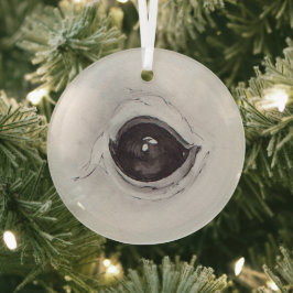 Eye of the squirrel – Gaze Collection Ornament Aus Glas