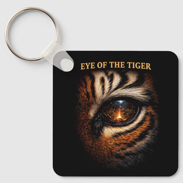 Eye of the Tiger Schlüsselanhänger (Vorderseite)
