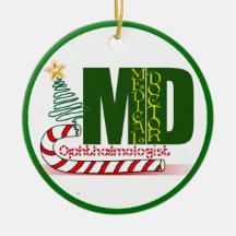 Eye OPTHAMOLOGIST MERRY CHRISTMAS MD-ARZT