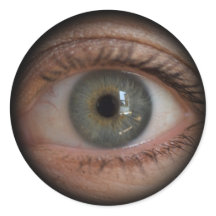 Eye Peephole Funny Sticker