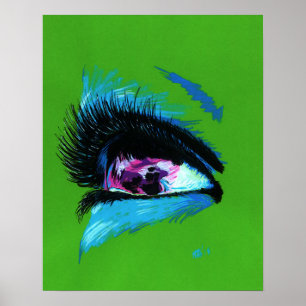 Eye Print 3 Poster
