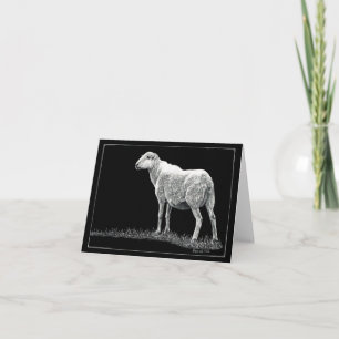 "Eye See Ewe" - Carte de mouton