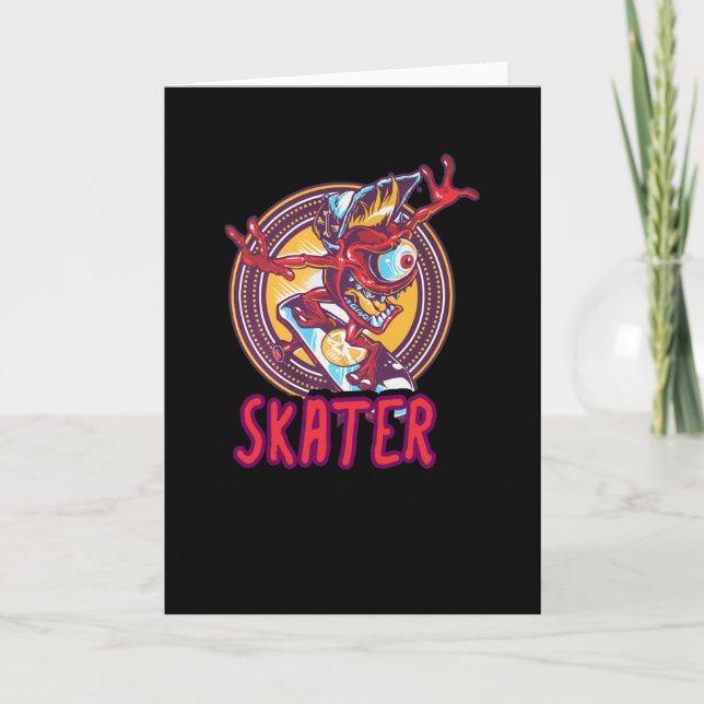 Eye Skater Karte (Vorderseite)