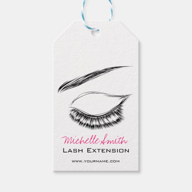 Eye Sketch Mascara Geschenkanhänger (Vorderseite)