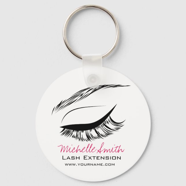 Eye Sketch Mascara Schlüsselanhänger (Vorderseite)