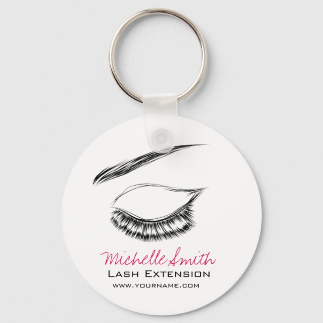 Eye Sketch Mascara Schlüsselanhänger (Vorderseite)