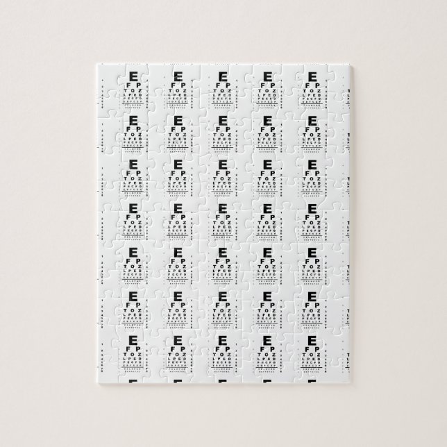 Eye Test Chart (Vertikal)