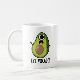 Eye-vocado Funny Avocado Pun Kaffeetasse