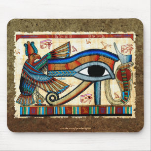 EYE VON HORUS, WADJET ägyptische Mousepad