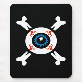 Eyeball-and-Crossbones Mousepad
