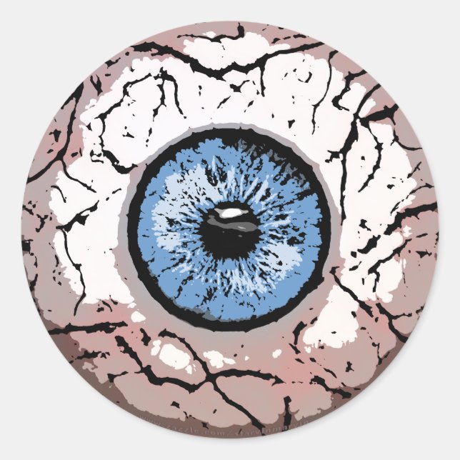 Eyeball (personnalisable) - Sticker (Devant)
