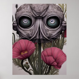 Eyeball Pflanze Poster
