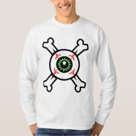 Eyeball und Crossbones (helle Hintergründe) T-Shirt