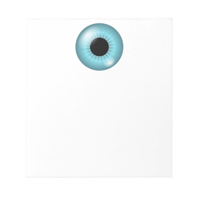 Eyeballs Notizblock (Vorderseite)