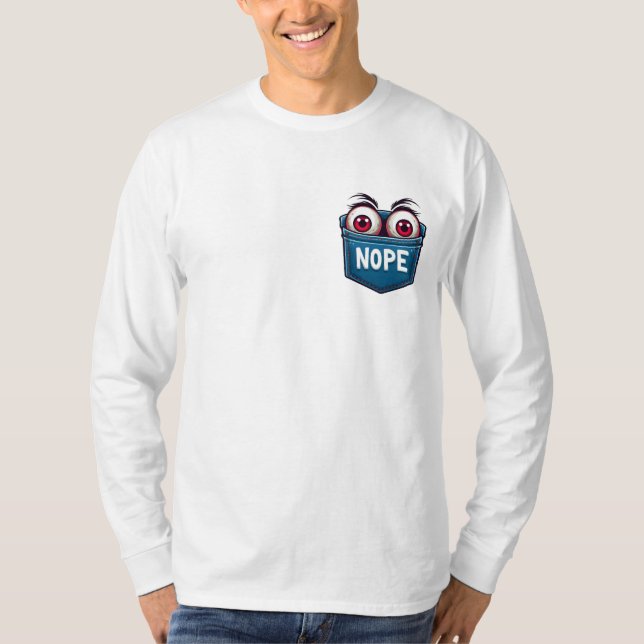 Eyeballs on pocket T-Shirt (Vorderseite)
