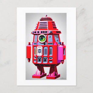 Eyebotics Ken Gage Sci-Fi Postkarte