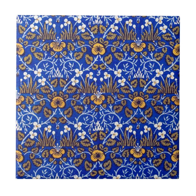 Eyebright Pattern, William Morris Keramik Tile Fliese (Vorderseite)
