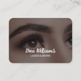 Eyebrow Brows Microblading Visitenkarte