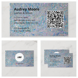 Eyelash Brows Lash Tech Visitenkarte