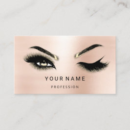 Eyelash Brows Microblade. QR-CODE-Logo-Rose Visitenkarte