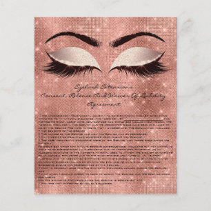 Eyelash Extension Liability Waiver Eyes Rosen Spar Flyer