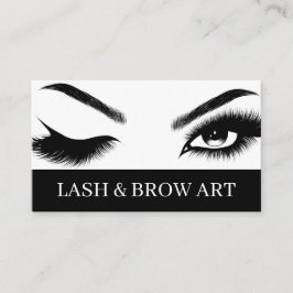 Eyelash Extensions Beauty Salon Wellness-Center Bu Visitenkarte