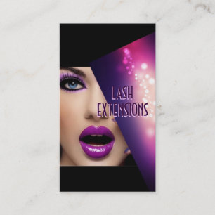 Eyelash Extensions, Lash Cosmetologist, Visitenkarte