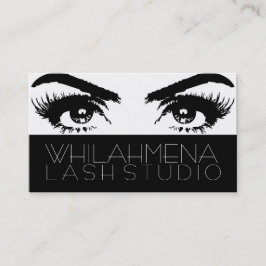 Eyelash Extensions Studio Business Card Visitenkarte