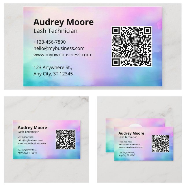 Eyelash Visitenkarte (Eyelash Business Card
)